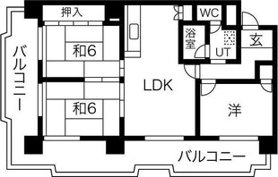 新開地駅 徒歩1分 5階の物件間取画像